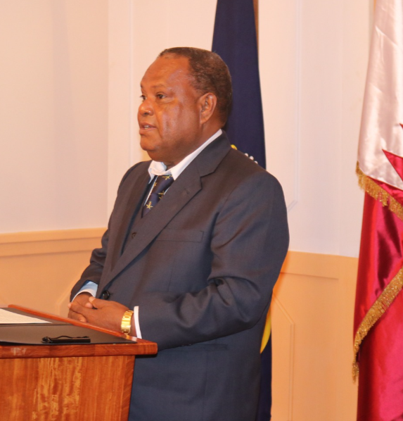 His Excellency Reverend Sir David Tiva Kapu GCMG